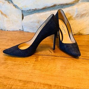Jimmy Choo Agnes Denim Pump